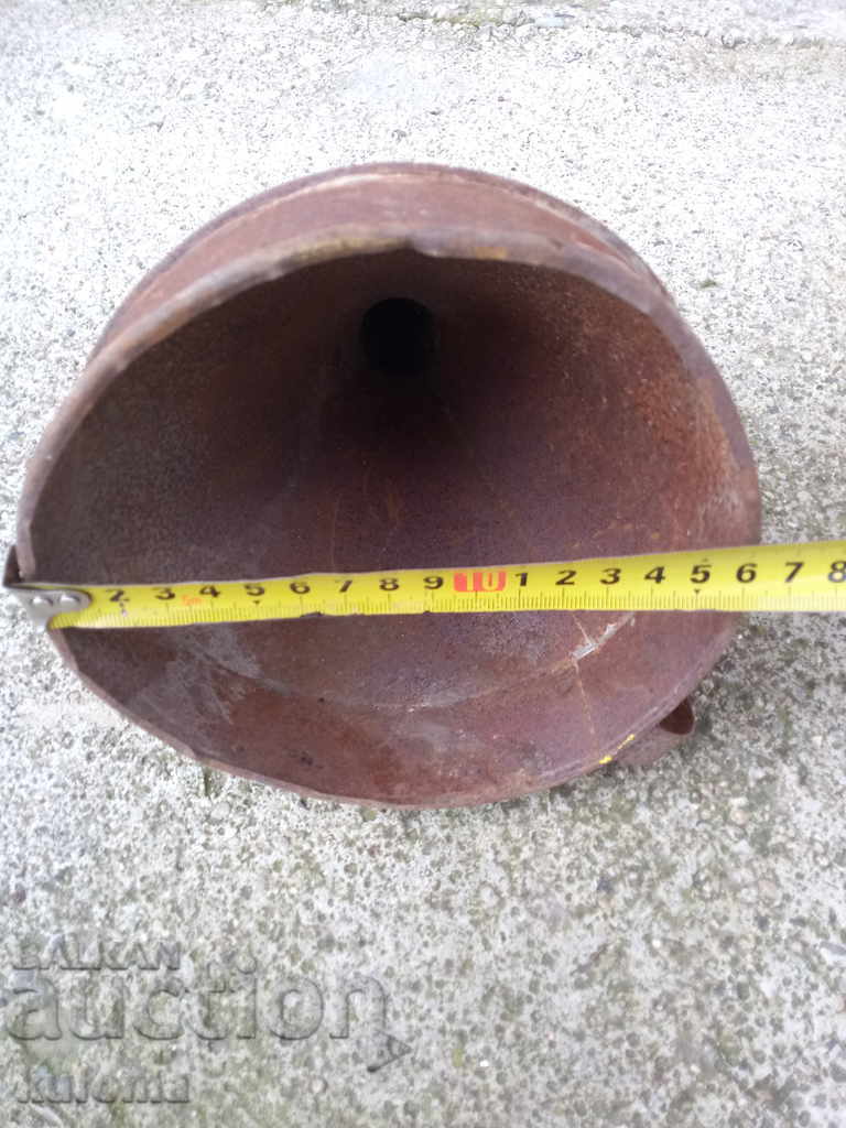 Delivery of An old iron funnel