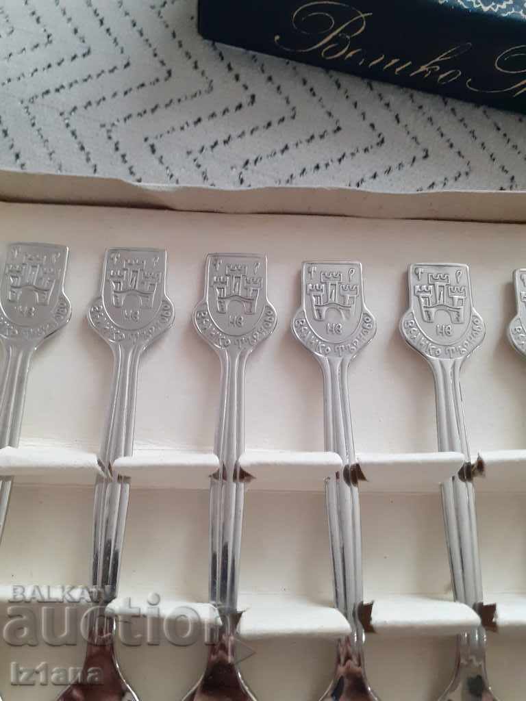 Old spoons, Souvenir Veliko Tarnovo - 5 Old spoons, Souvenir Veliko Tarnovo - 5