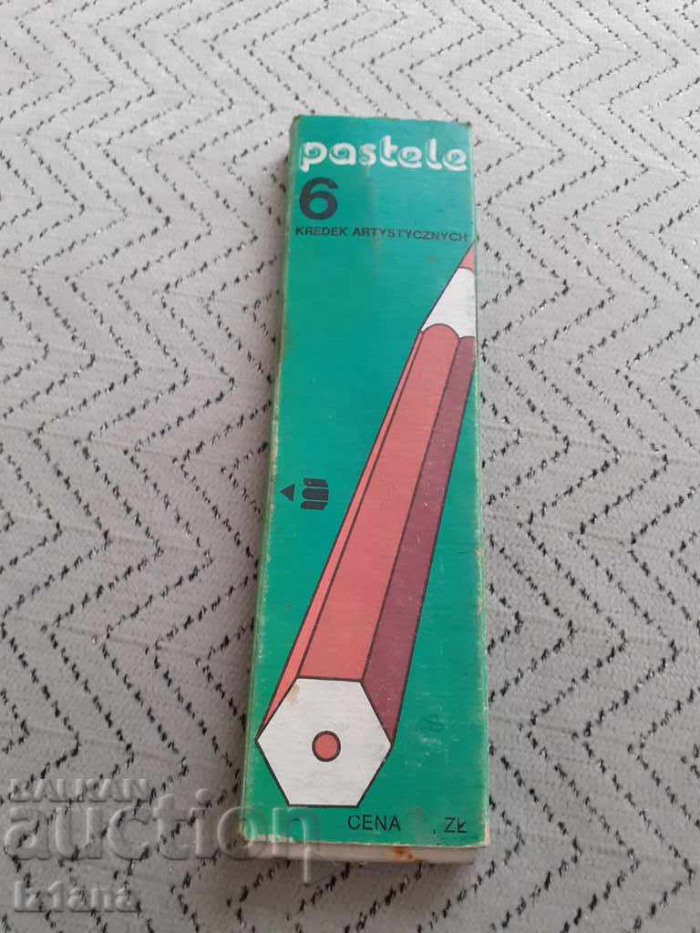 Παλιά μολύβια παστέλ