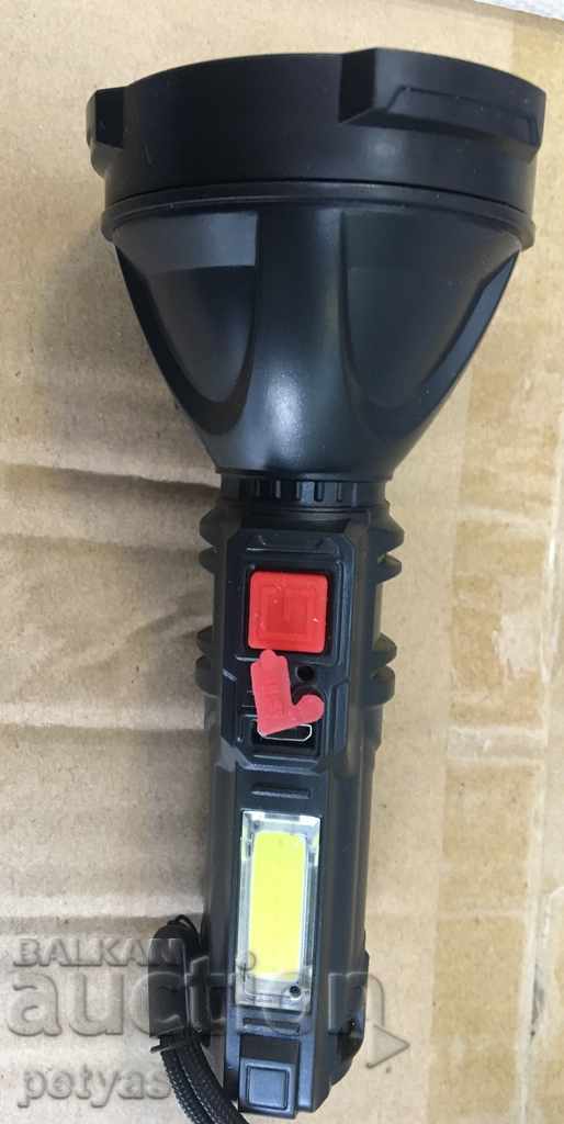 Lightweight rechargeable floodlight model bl-830 + COB illuminated with price 14.00 BGN | € 7.16 Lightweight rechargeable floodlight model bl-830 + COB illuminated with price 14.00 BGN | € 7.16