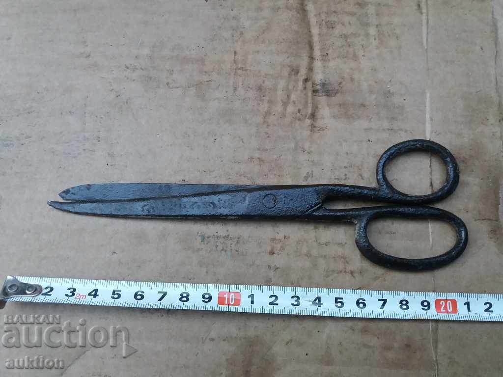 OLD FORGED SCISSORS FOR ABA CUTTING - 5