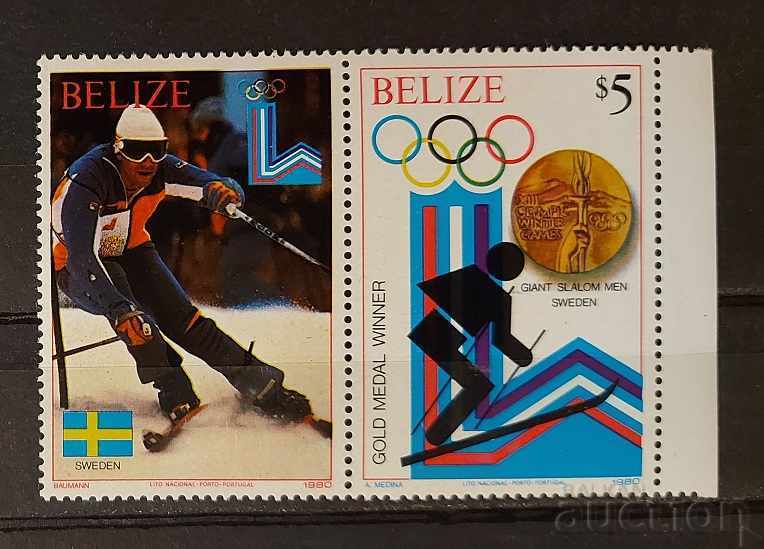 Belize 1980 Olympic Games Lake Placid '80 MNH