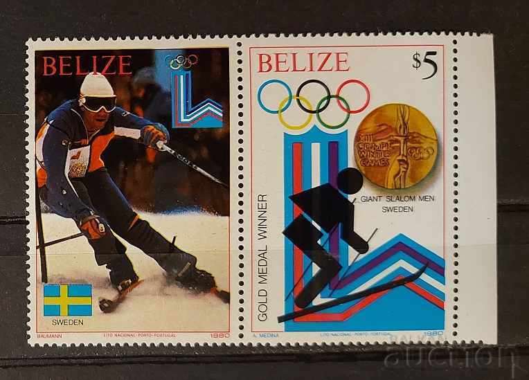 Belize 1980 Sport/Jocuri Olimpice Lake Placid '80 MNH