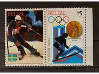 Belize 1980 Jocurile Olimpice Lake Placid '80 MNH