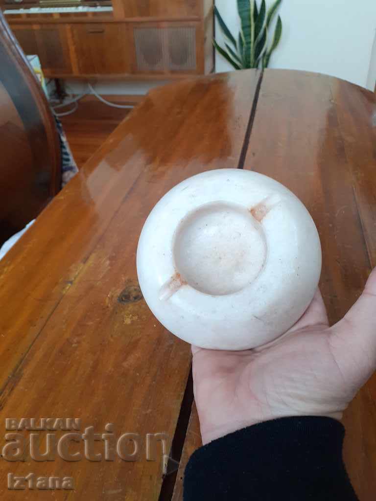 Auction  Old Marble Ashtray