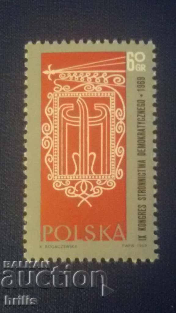 POLAND 1969 - 9TH DEMOCRATIC CONGRESS .....