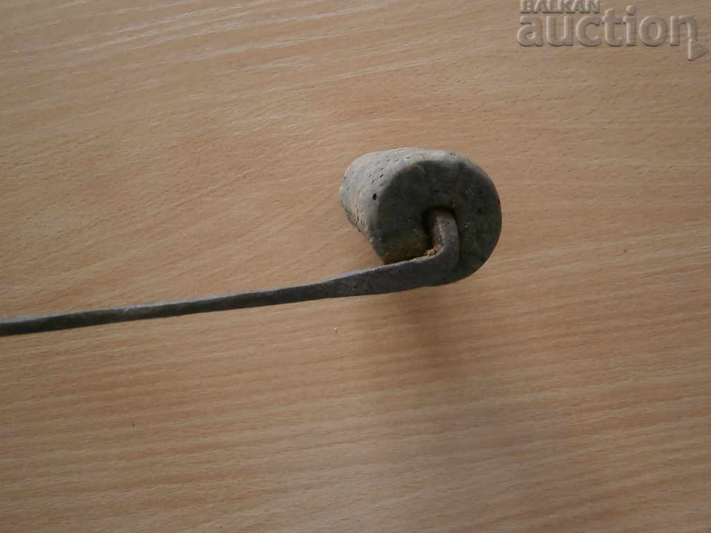 παλιό πρωτόγονο χειροποίητο χέρι ροκανάν - 6