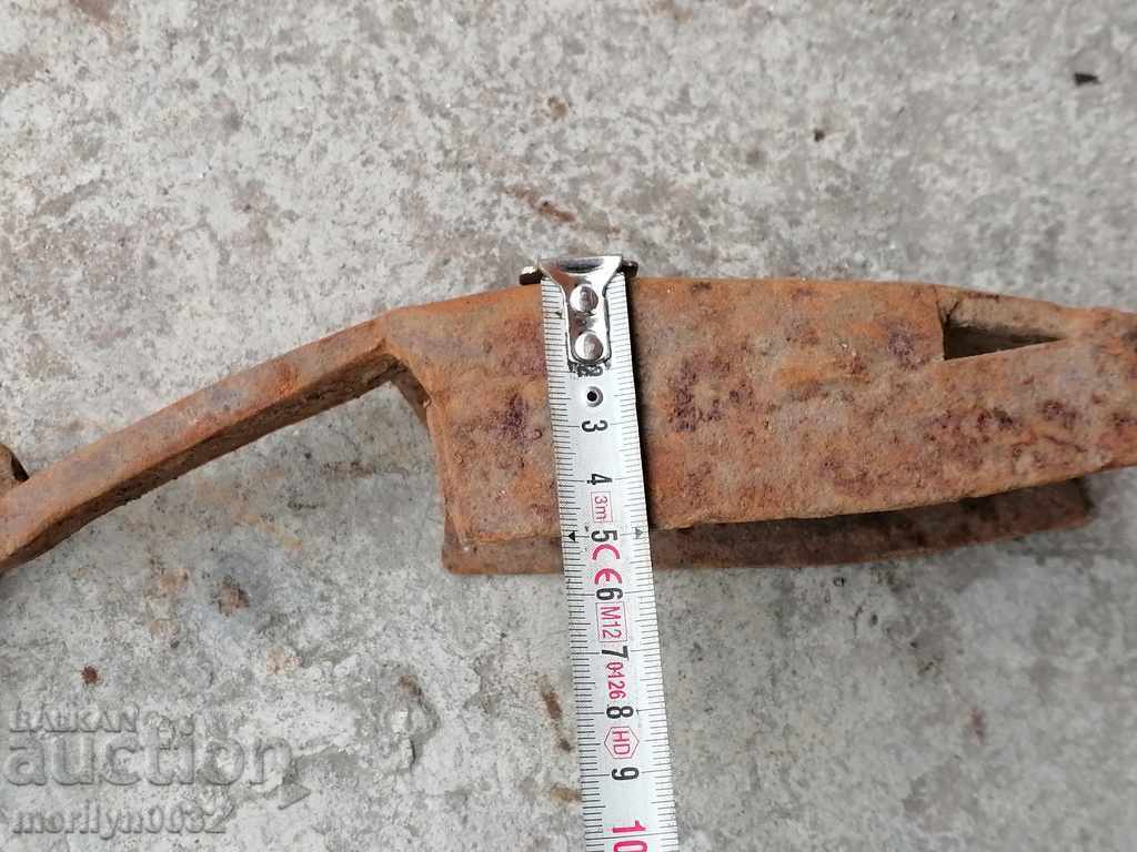 Hand forged wagon brake, wrought iron - 6 Hand forged wagon brake, wrought iron - 6