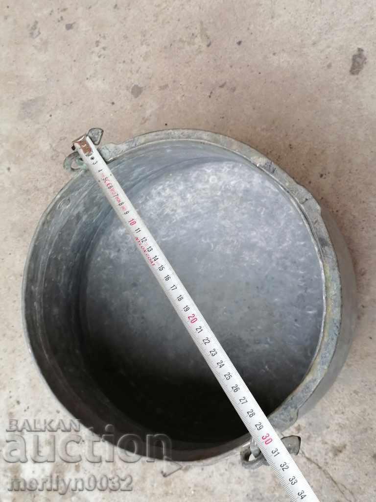 Калайдисан менец, котел, бакър, меден съд - 5 Калайдисан менец, котел, бакър, меден съд - 5