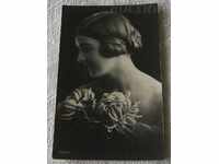 LADY WITH FLOWERS 1920 P.K. /