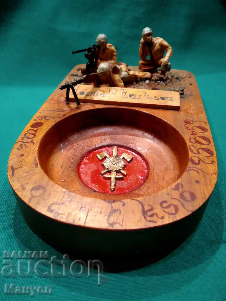 I am selling an old military diorama 1958-1959 with price 33.00 BGN | € 16.87 I am selling an old military diorama 1958-1959 with price 33.00 BGN | € 16.87