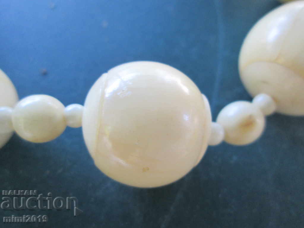 Παλιό κολιέ από κόκκαλο - 5