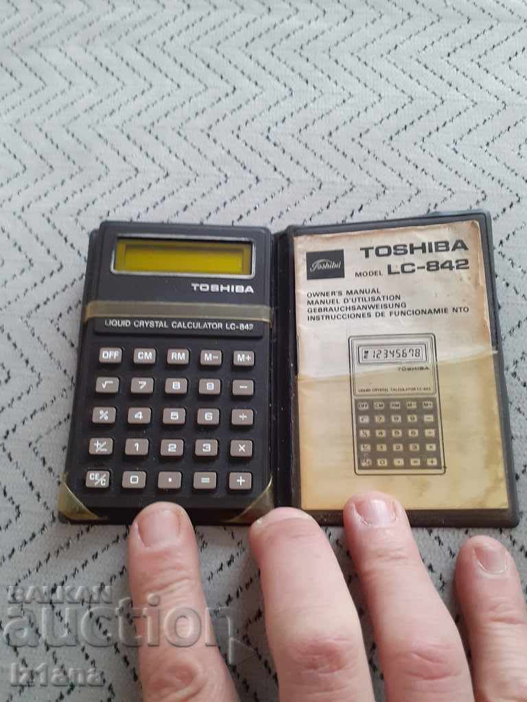 Калкулатор Toshiba LC-842 с цена 15.00 лв. | € 7.67 Калкулатор Toshiba LC-842 с цена 15.00 лв. | € 7.67