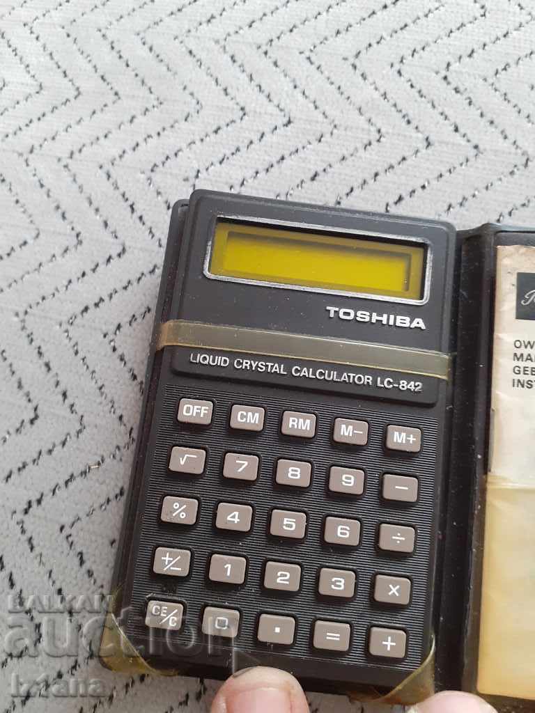 Аукцион Калкулатор Toshiba LC-842 Аукцион Калкулатор Toshiba LC-842