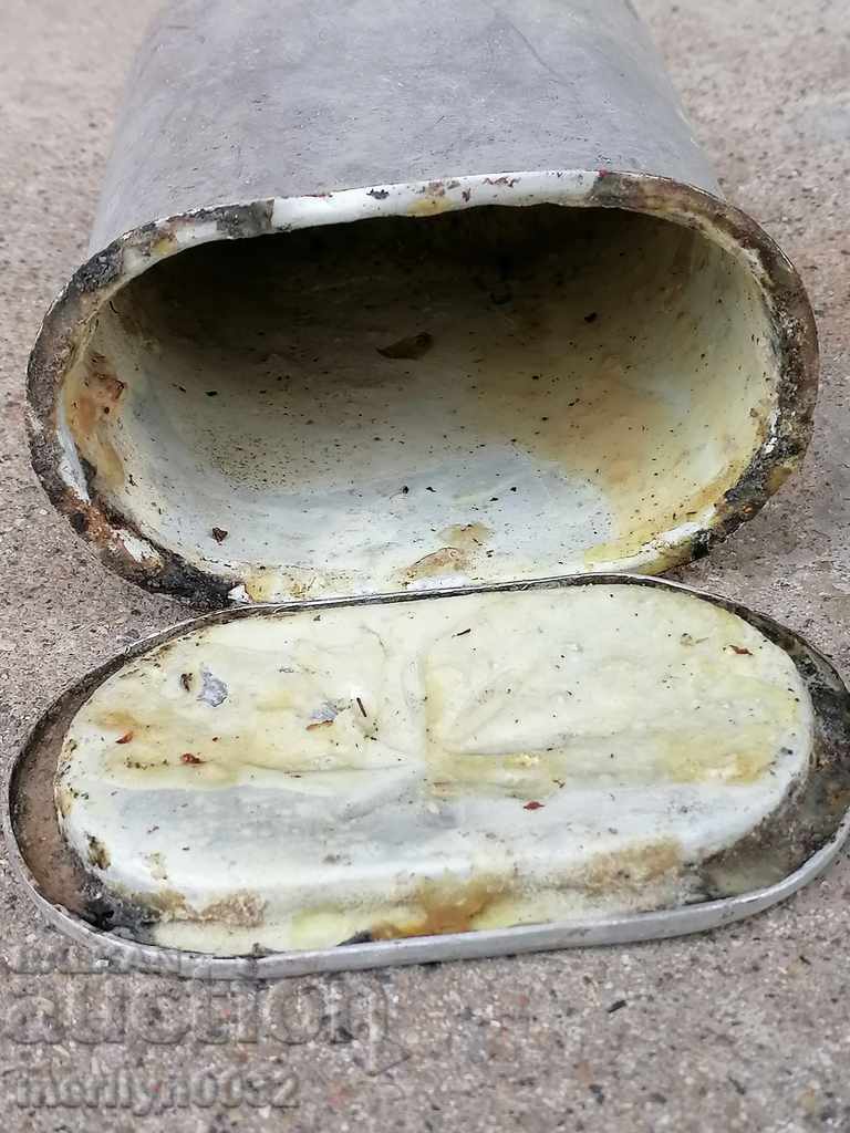 German aluminum jug for food Second world - 7 German aluminum jug for food Second world - 7