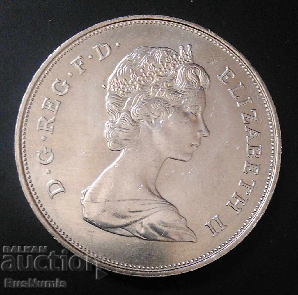 Great Britain. 25 pence 1981. Royal wedding. UNC. with price 8.00 BGN | € 4.09 Great Britain. 25 pence 1981. Royal wedding. UNC. with price 8.00 BGN | € 4.09