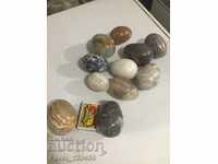 10 collection of stone eggs