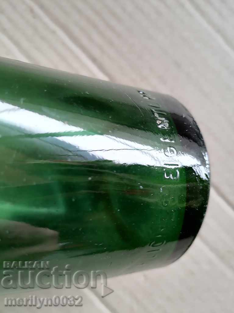 Παλιό ουγγρικό μπουκάλι μπύρας, γυαλί, ΣΠΑΝΙΟ - 6