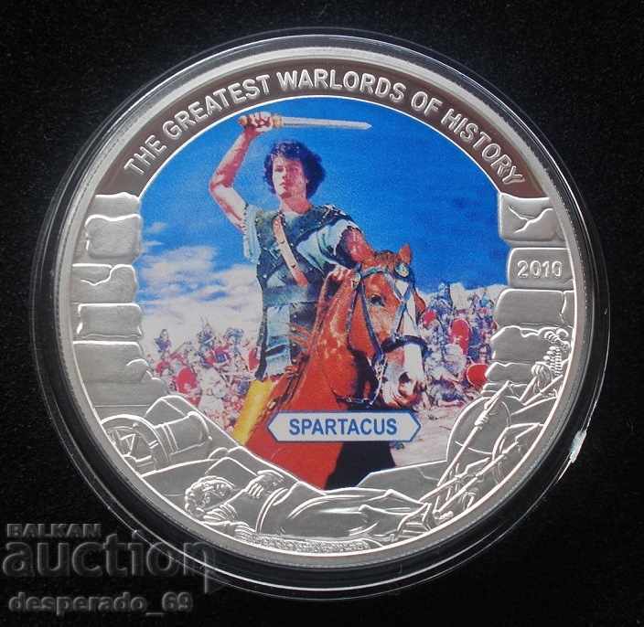 (¯`'•.¸   5 долара 2010  ЛИБЕРИЯ  UNC   ¸.•'´¯)