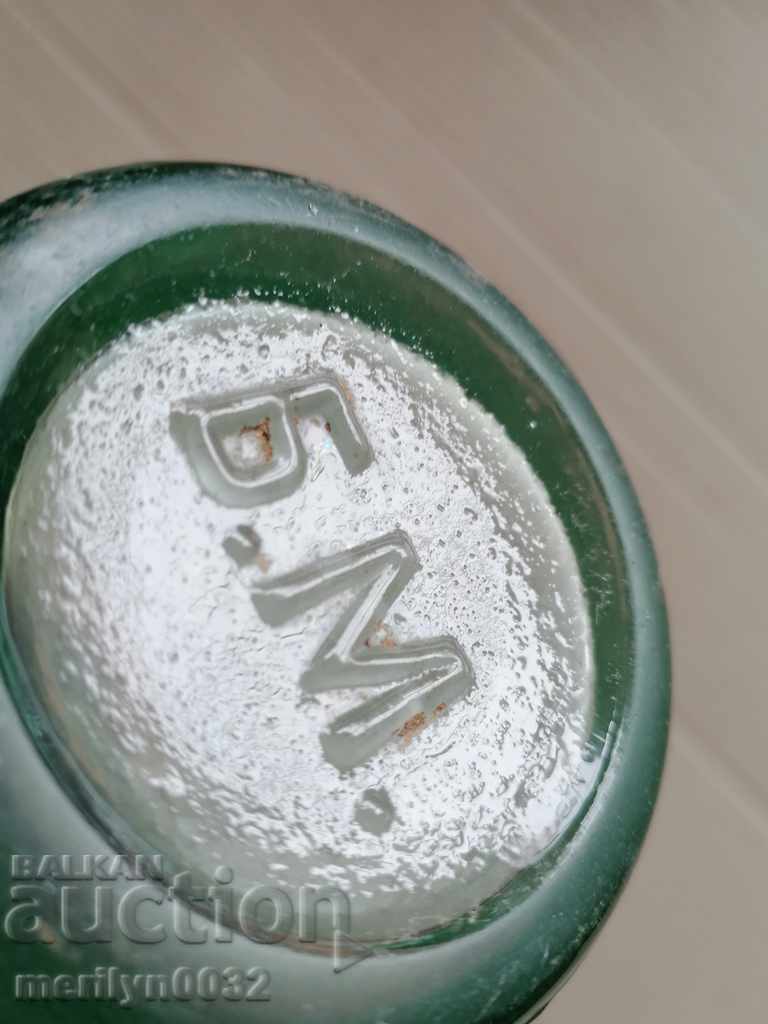 Auction Bottle with a ball, soda, lemonade bottle from the beginning of the 20th century Auction Bottle with a ball, soda, lemonade bottle from the beginning of the 20th century