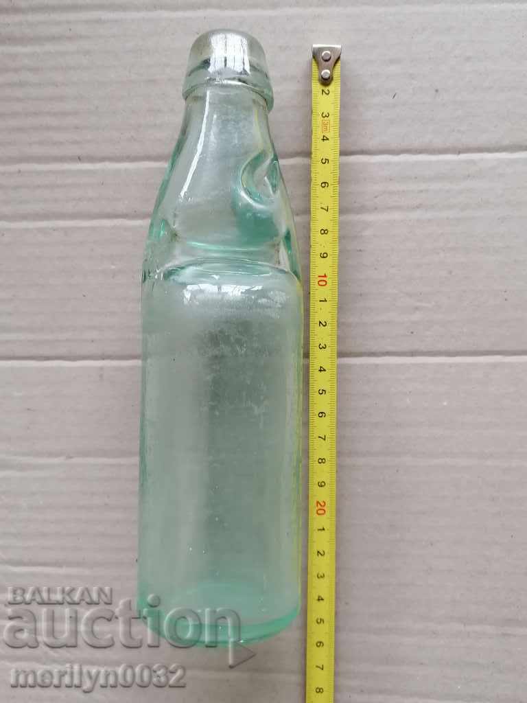Bottle with a ball, soda, lemonade bottle from the beginning of the 20th century - 5 Bottle with a ball, soda, lemonade bottle from the beginning of the 20th century - 5