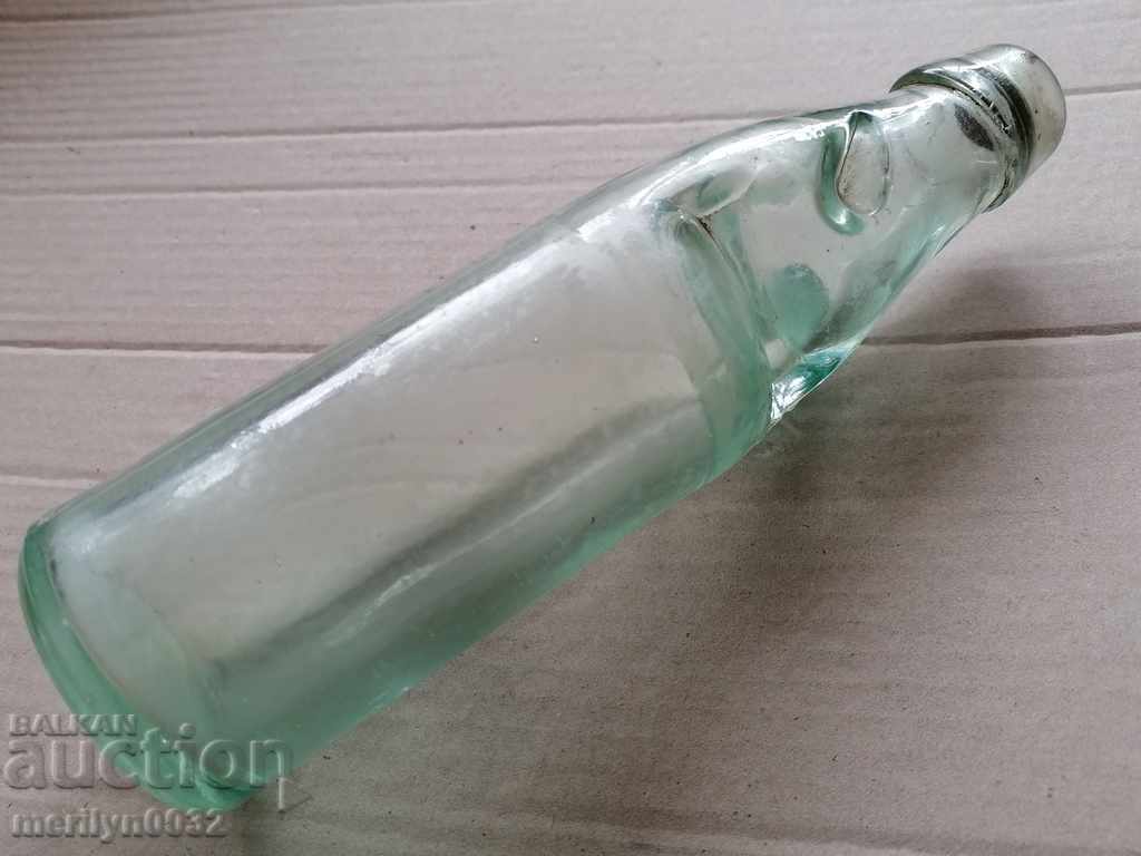 Bottle with a ball, soda, lemonade bottle from the beginning of the 20th century - 6 Bottle with a ball, soda, lemonade bottle from the beginning of the 20th century - 6