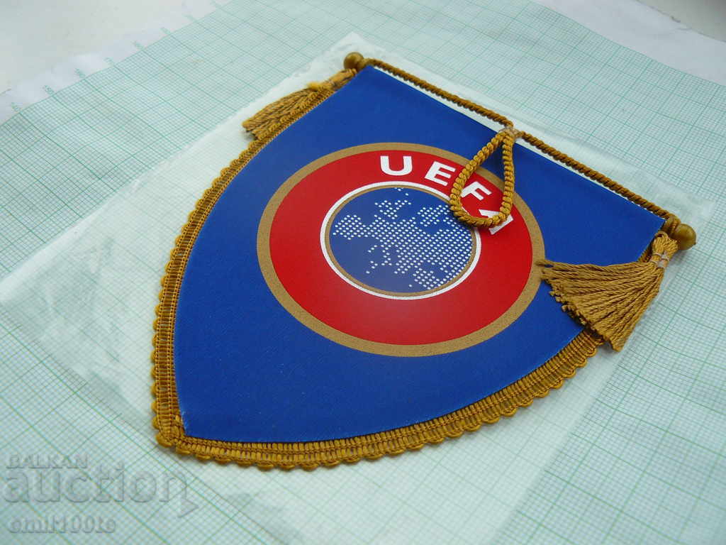 Auction UEFA flag Auction UEFA flag
