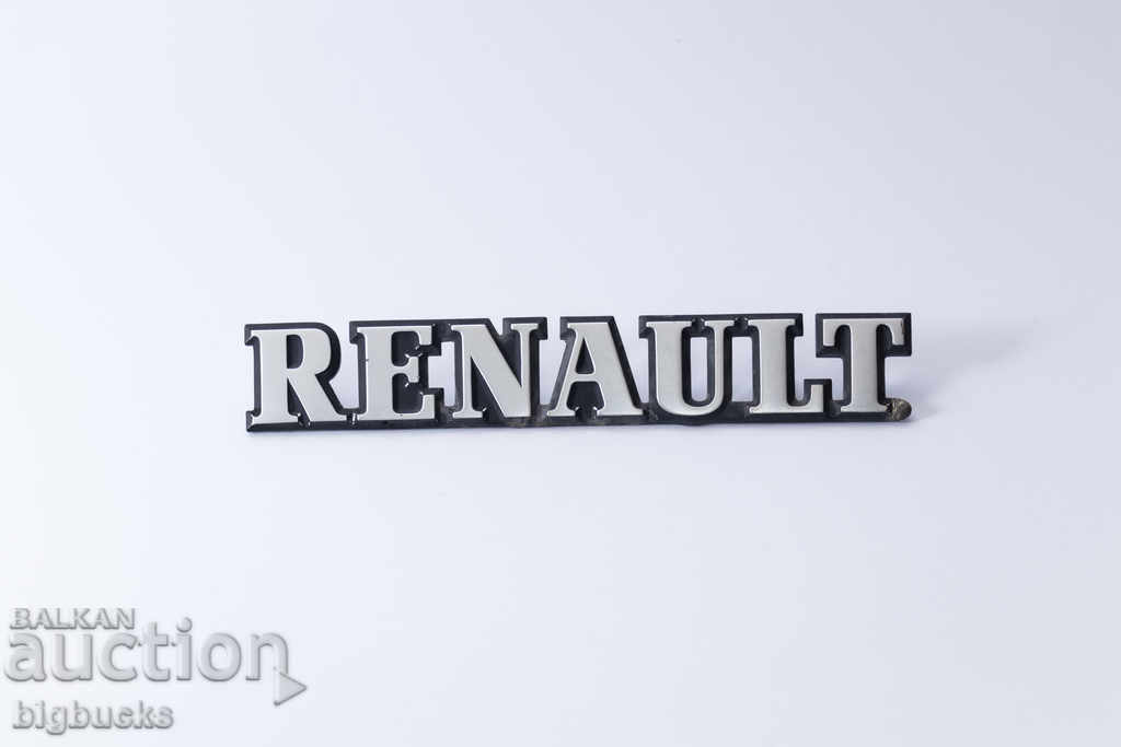 Μεταλλικό έμβλημα Renault Renault