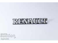 Metal emblem Renault Renault