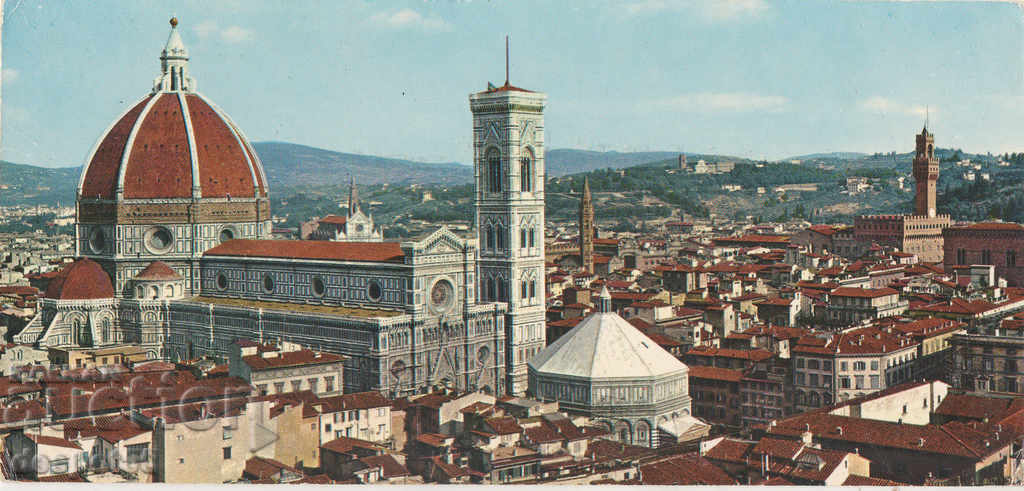 1974. Ιταλία. Φλωρεντία - Ο καθεδρικός ναός.