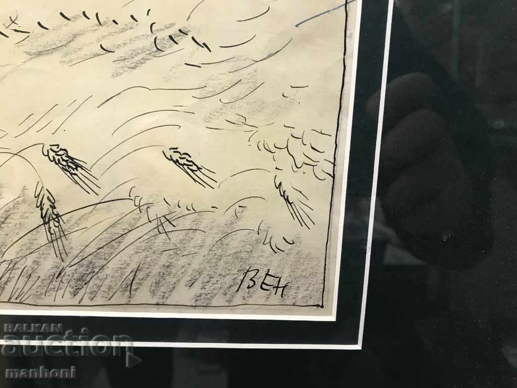 Delivery of 1473 Stoyan Venev Combiner watercolor ink signed R 31/43 Delivery of 1473 Stoyan Venev Combiner watercolor ink signed R 31/43