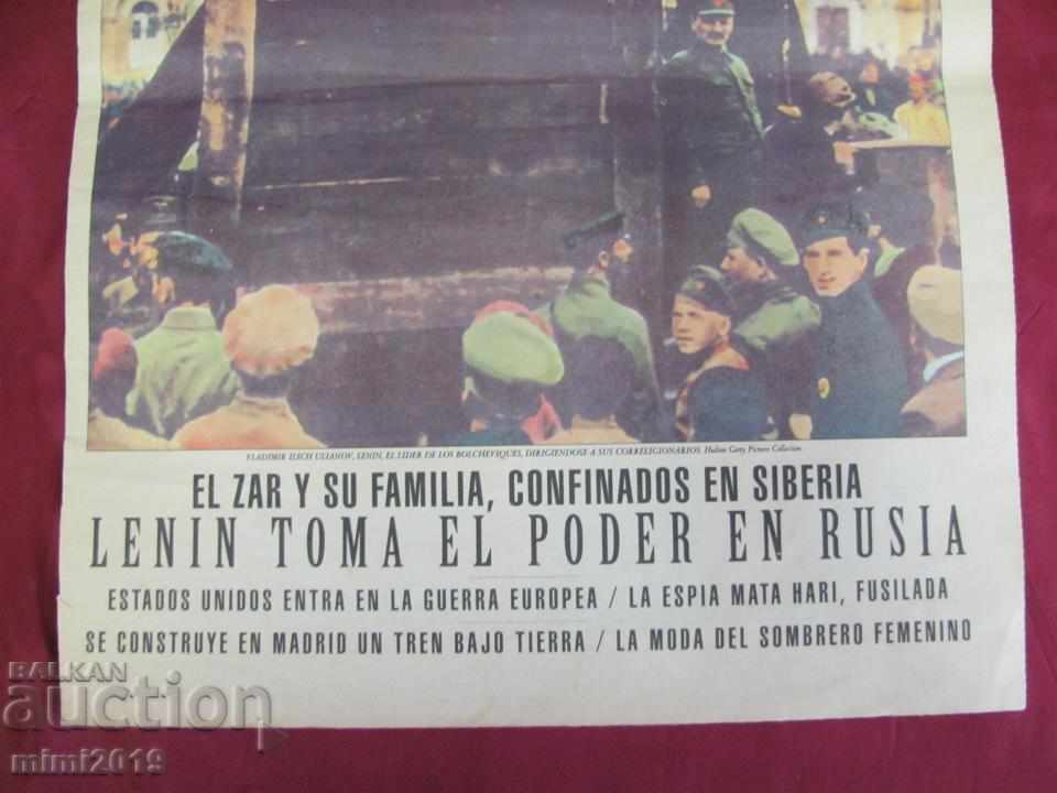 Delivery of 1917-1918 Lenin newspaper in Russia is very rare Delivery of 1917-1918 Lenin newspaper in Russia is very rare