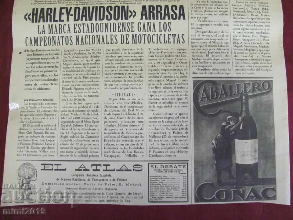 1917-1918. Page from Harley Davidson Competition Journal - 5 1917-1918. Page from Harley Davidson Competition Journal - 5