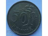 Finlanda 50 penny 1985