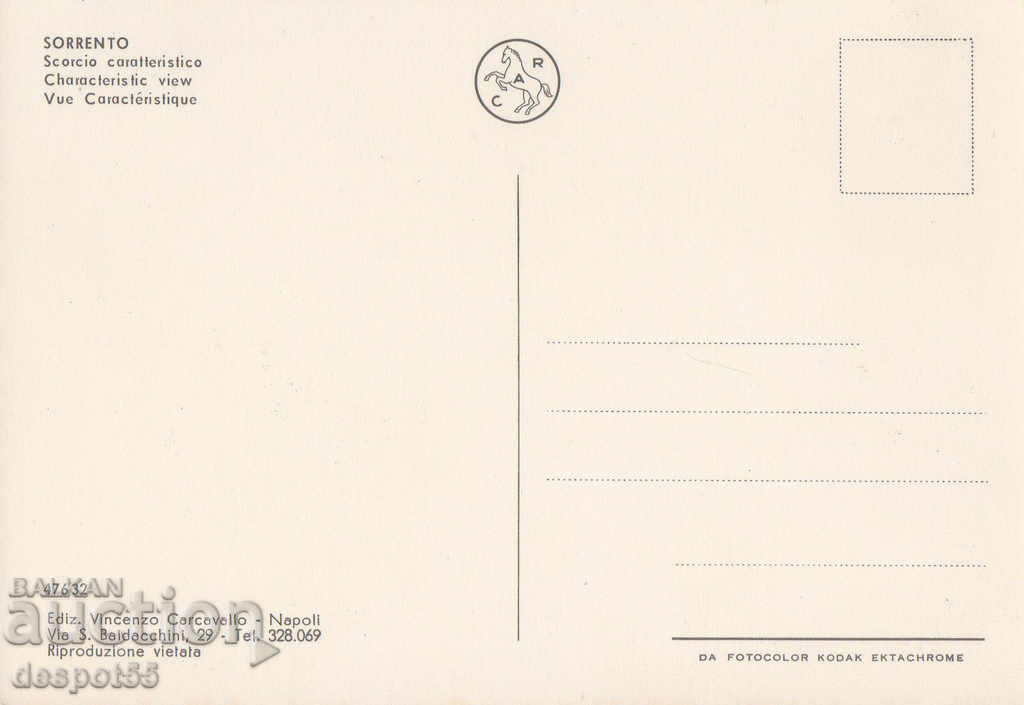 Delivery of Italy. Sorrento. Panorama. Delivery of Italy. Sorrento. Panorama.