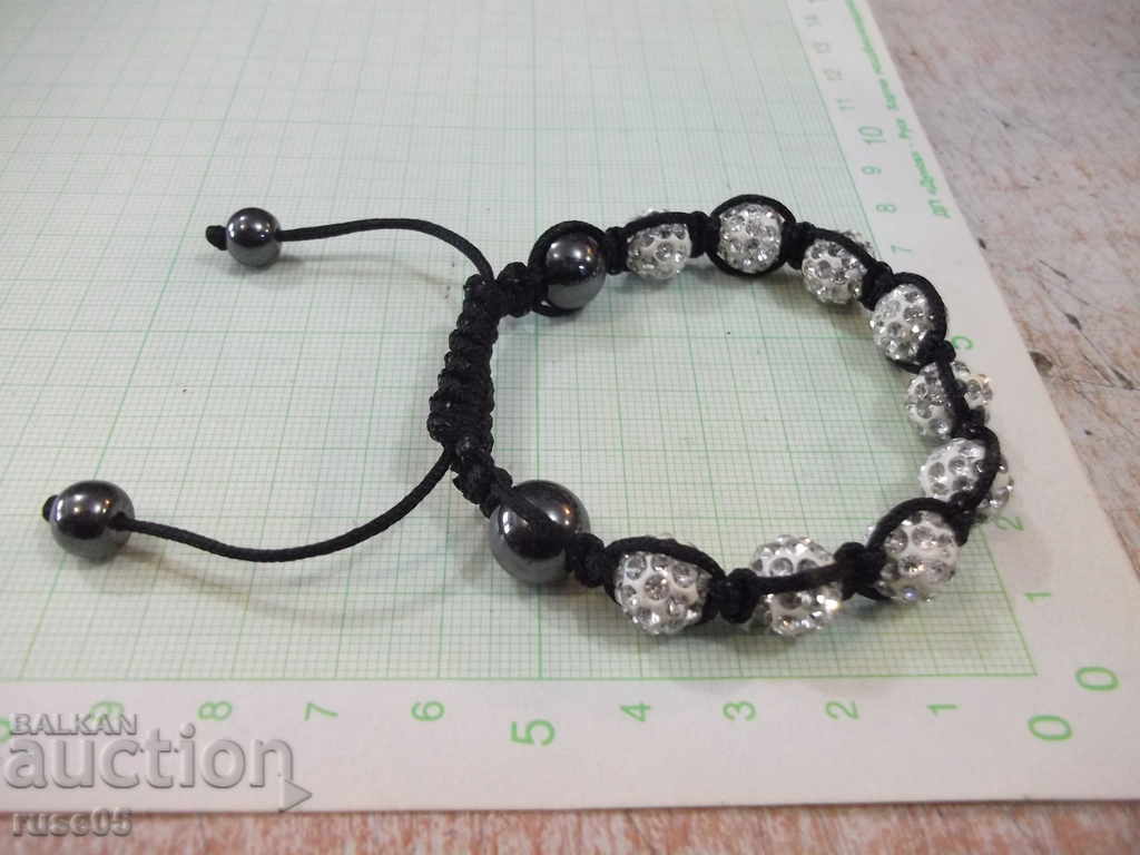 Bracelet made of spheres inlaid with stones - 5 Bracelet made of spheres inlaid with stones - 5