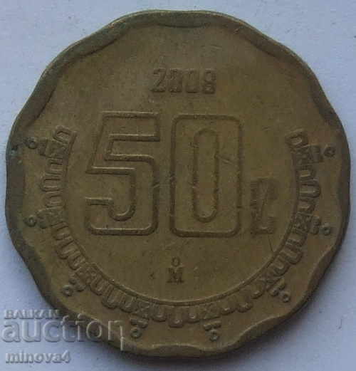 Μεξικό 50 centavos 2008