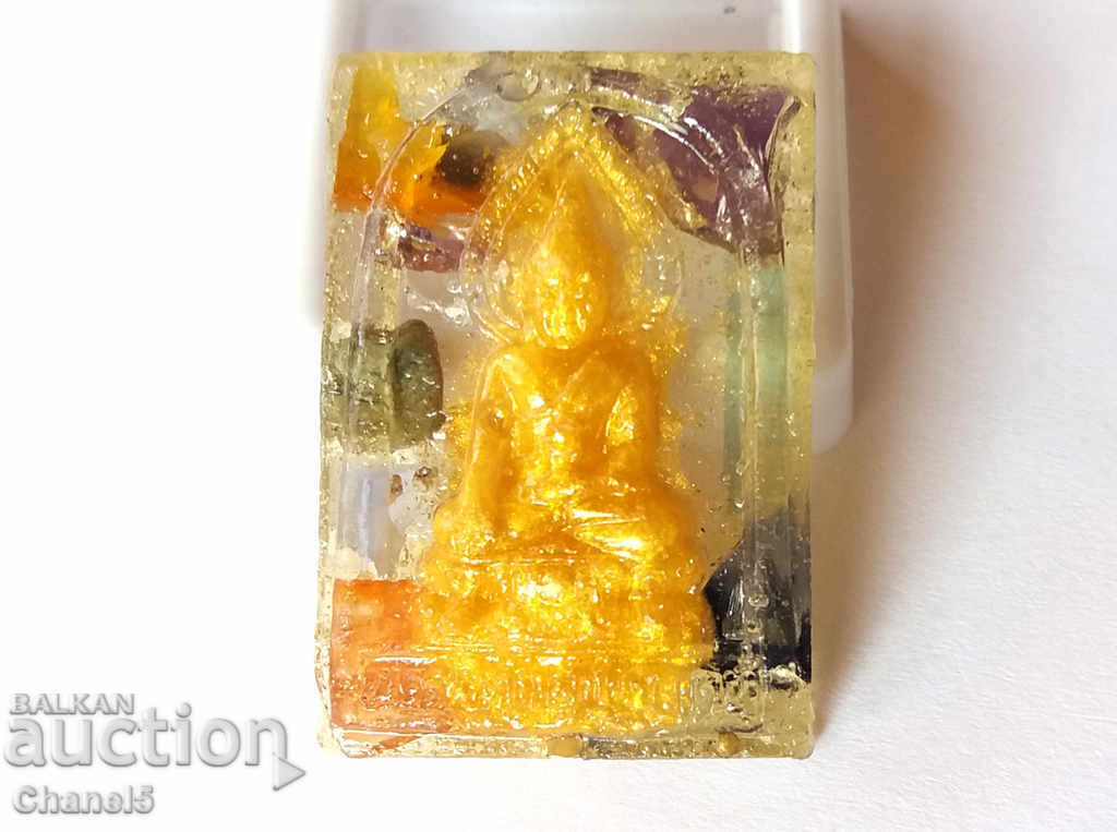 BUDDHA TILE WITH BUILT-IN NATURAL PRECIOUS STONES (391) with price 34.00 BGN | € 17.38