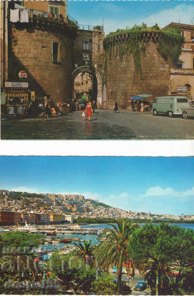 Italia - Napoli. Motive panoramice din Napoli.
