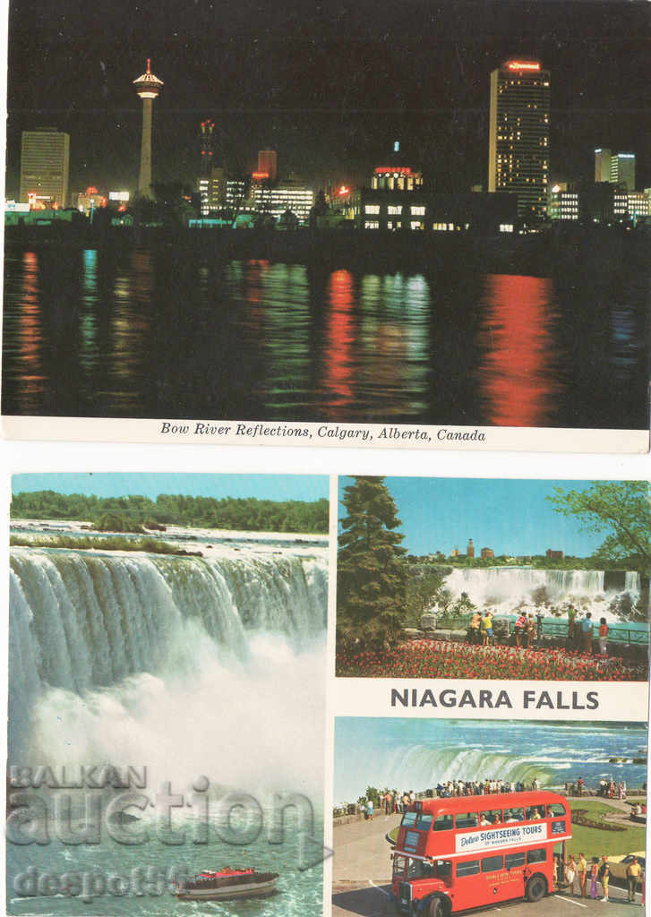 1974. Canada. Calgary and Niagara.