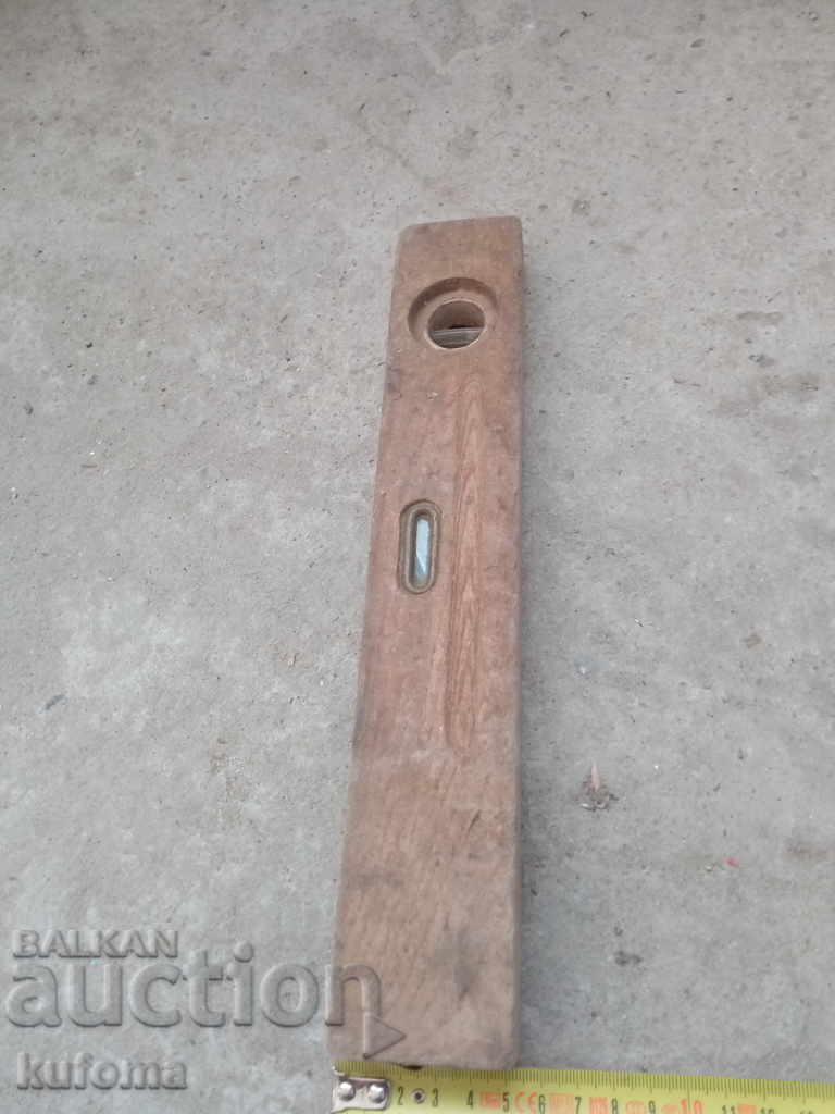 Old wooden level with price 9.99 BGN | € 5.11 Old wooden level with price 9.99 BGN | € 5.11