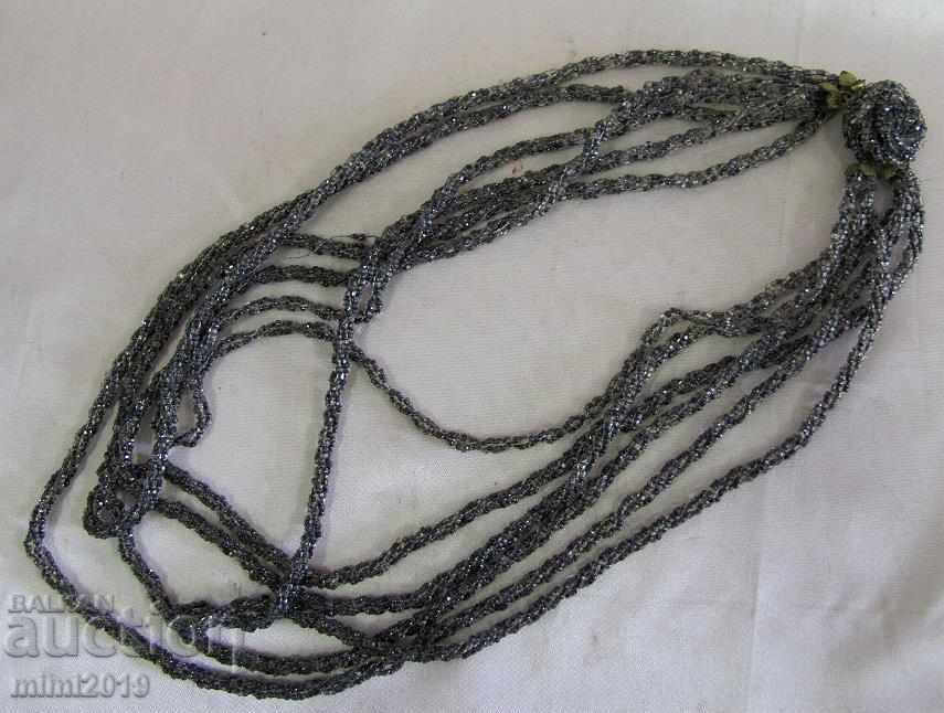 70's Vintich Women's Glass Bead Necklace with price 30.00 BGN | € 15.34