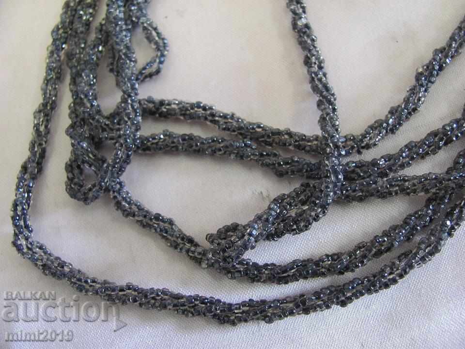 70's Vintich Women's Glass Bead Necklace - 5