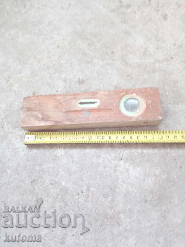 Old wooden level with price 6.99 BGN | € 3.57 Old wooden level with price 6.99 BGN | € 3.57