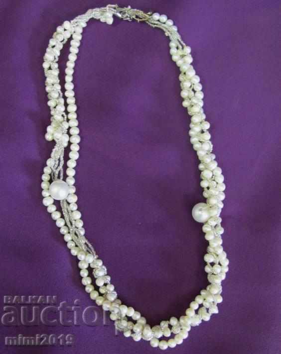 Vintage Women's Necklace natural pearls - 6 Vintage Women's Necklace natural pearls - 6
