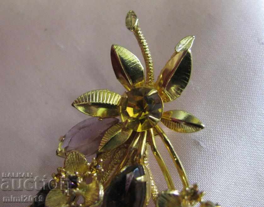 Vintage Women's Brooch Bohemia - 6 Vintage Women's Brooch Bohemia - 6