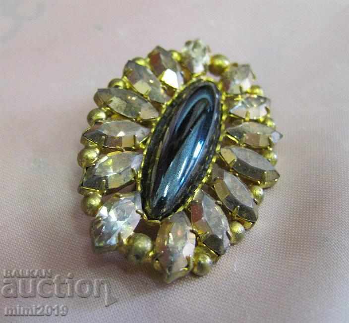 Vintage Women's Brooch Bohemia with price 45.00 BGN | € 23.01 Vintage Women's Brooch Bohemia with price 45.00 BGN | € 23.01