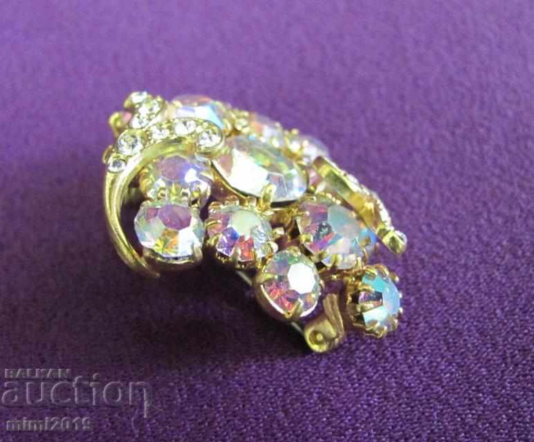 Vintage Women's Brooch Bohemia with price 45.00 BGN | € 23.01