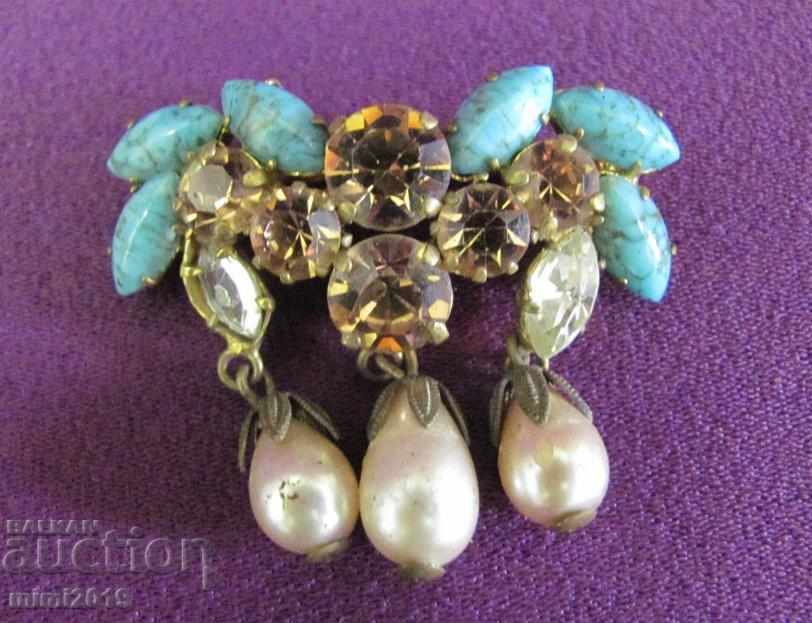 Παράδοση Βοημία καρφίτσα vintage γυναικών