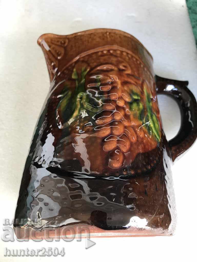 Jug-old ceramic, 17.5/14.5 cm with price 19.95 BGN | € 10.20 Jug-old ceramic, 17.5/14.5 cm with price 19.95 BGN | € 10.20